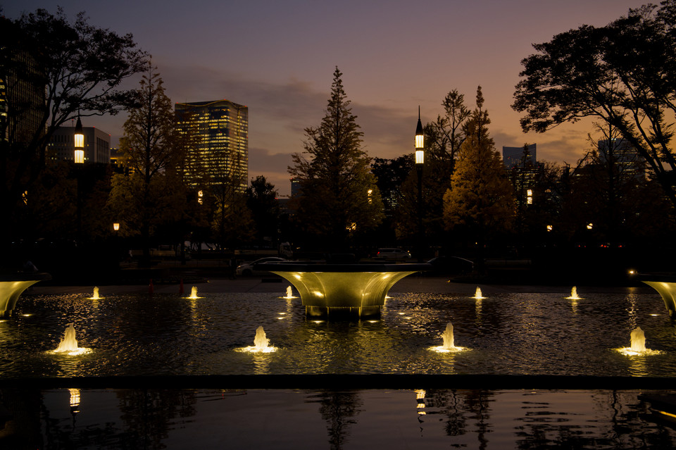 Wadakura Fountain Park - Reflections I
