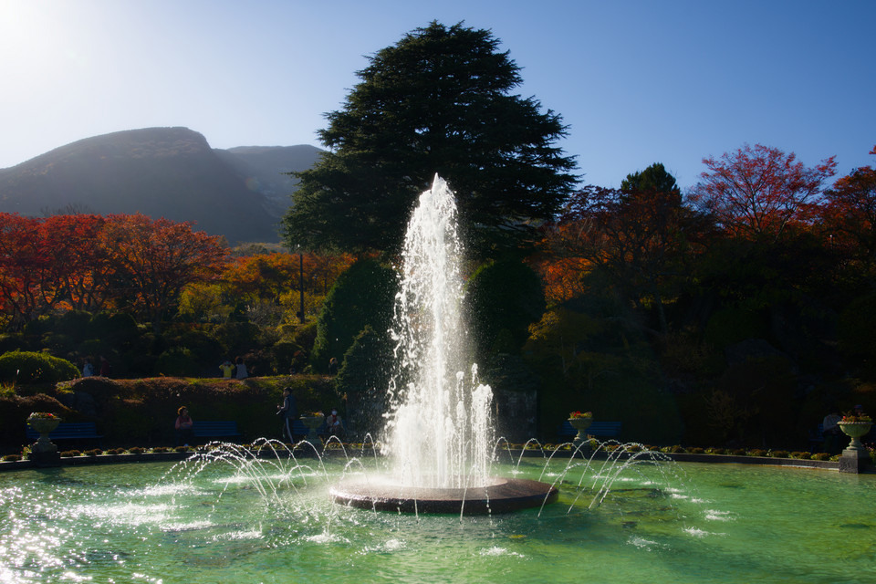 Hakone Gora Park - Fountain