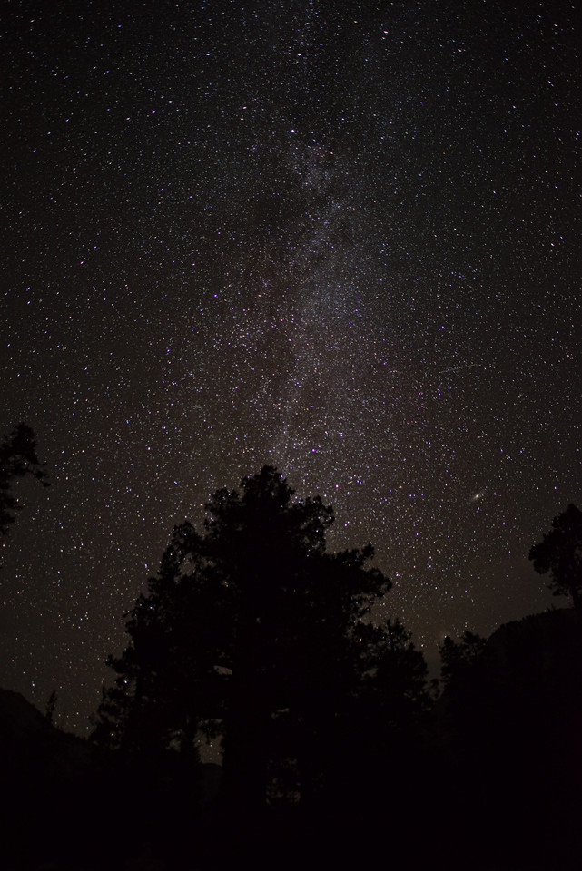 Woods Creek Junction at Night - Milky Way