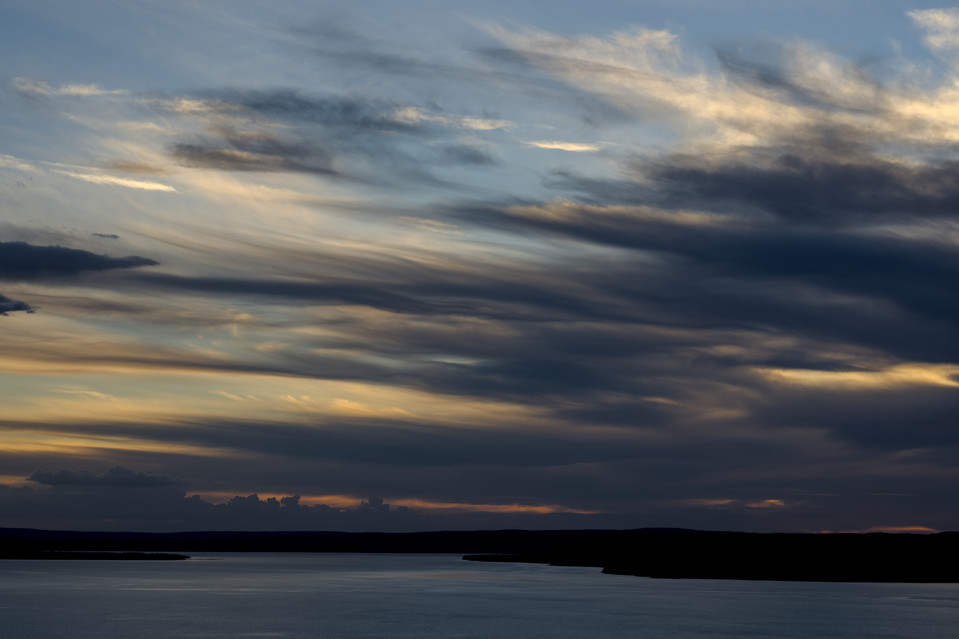 Lake Butte Overlook - Sunset Clouds