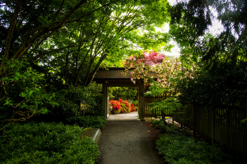 Bellevue Botanical Garden - Yao Garden Gate