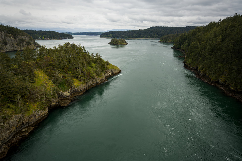 Deception Pass - Towards Strawberry Island