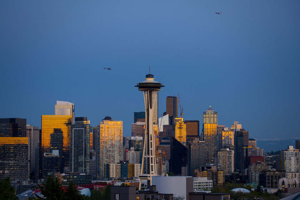 Kerry Park - Space Needle Sunset