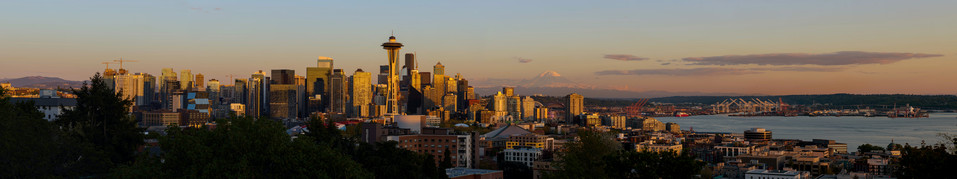 Kerry Park - Sunset Panorama I
