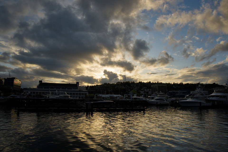 Lake Union - Sunset I