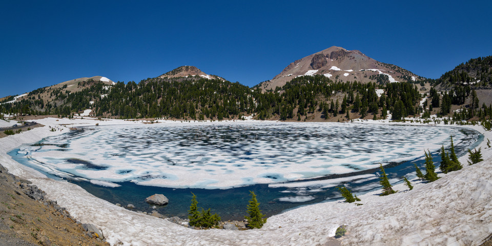Lassen Volcanic National Park   Lake Helen Panorama thumb