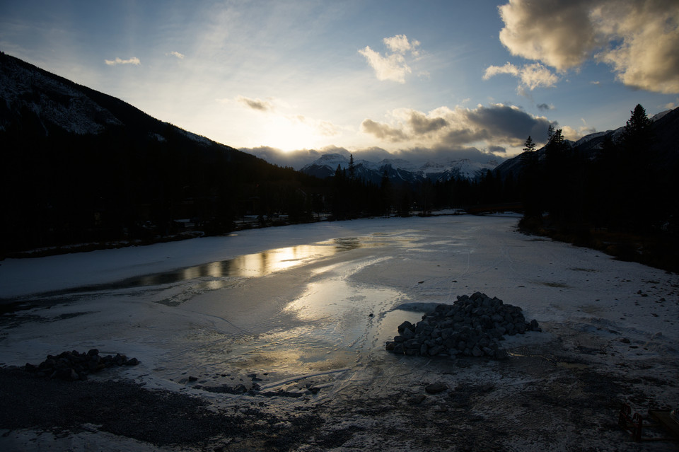 Banff - Bow River Sunset