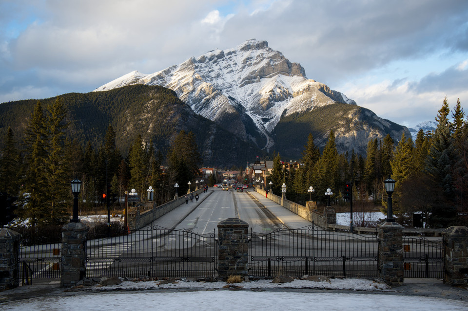 Banff - Town and Mountains