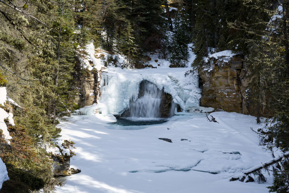 Johnston Canyon - Revealed Waterfall