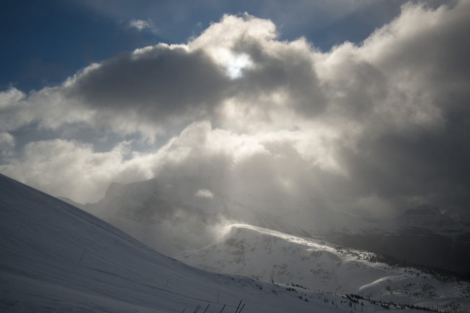Sunshine Village - Break in the Clouds