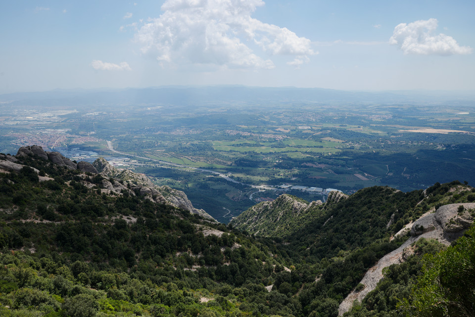 Montserrat - Overlooking the Countryside