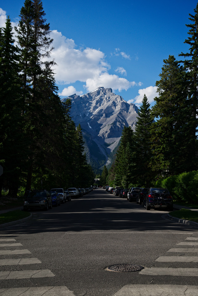 Banff - Heading for the Mountains