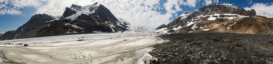 Athabasca Glacier - Panorama