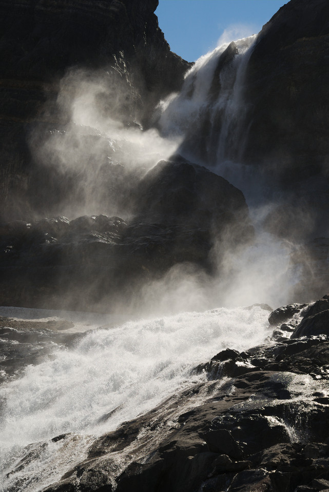 Bow Lake - Bow Glacier Falls III