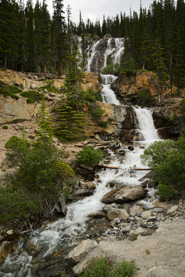 Icefields Parkway - Tangle Falls
