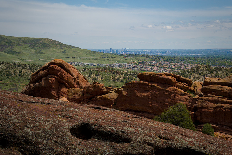 Red Rocks Park - Towards Denver