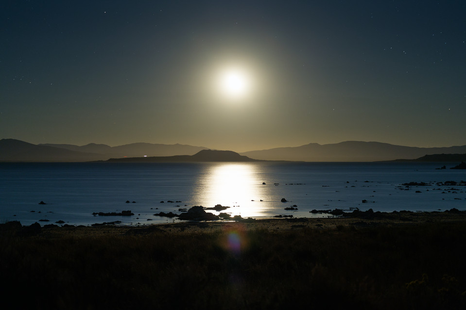 Mono Lake - Moonlit Tufas