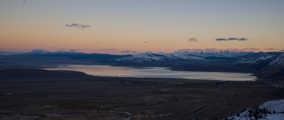 Mono Lake - Sunset Panorama