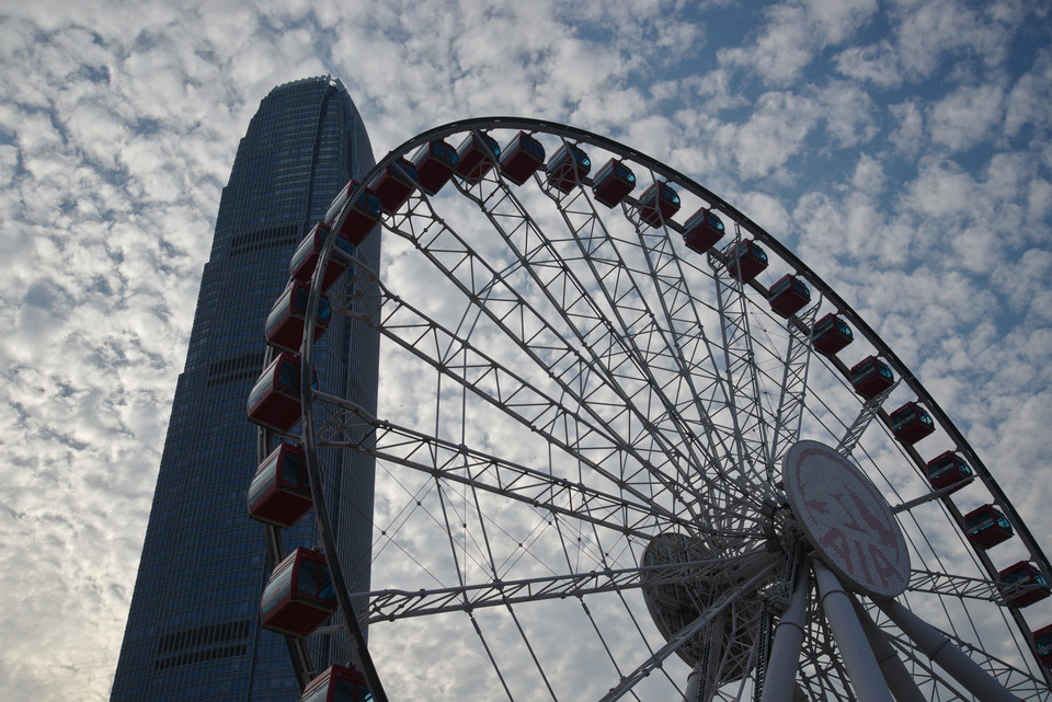 Central - Observation Wheel and IFC Tower