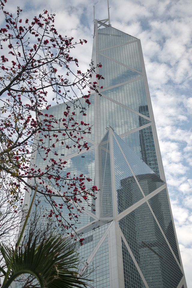 Chater Garden - Bank of China Tower