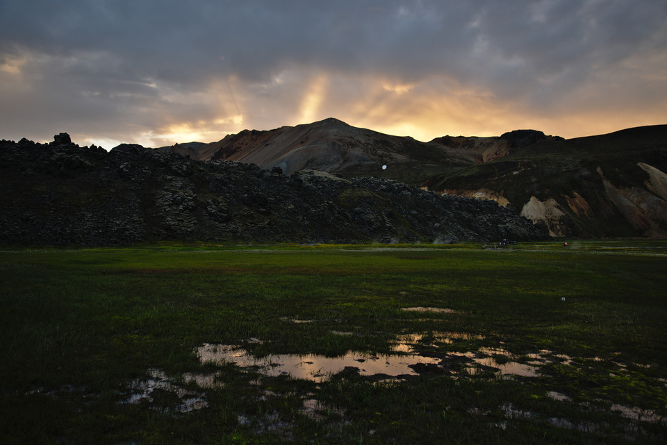 Landmannalaugar - Sunset