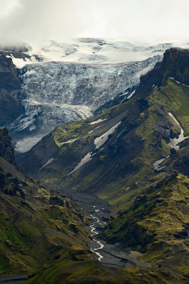 Þórsmörk - Mýrdalsjökull Glacier