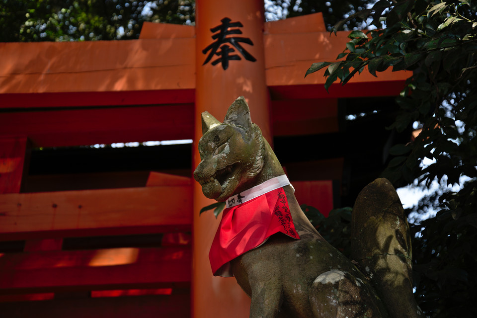 Fushimi Inari Taisha - Kitsune Statue