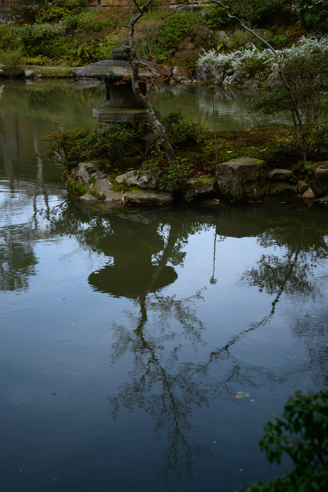Isuien Garden - Pond Reflections II