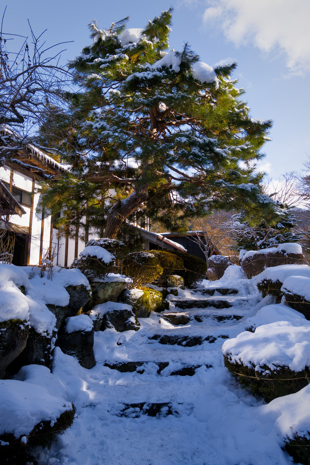Yamanochi - Snow-covered Steps