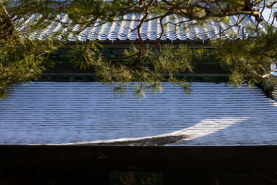 Zenko-ji - A Light Dusting of Snow