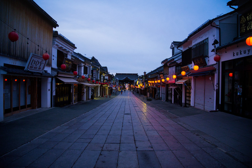 Zenko-ji - Nakamise Street