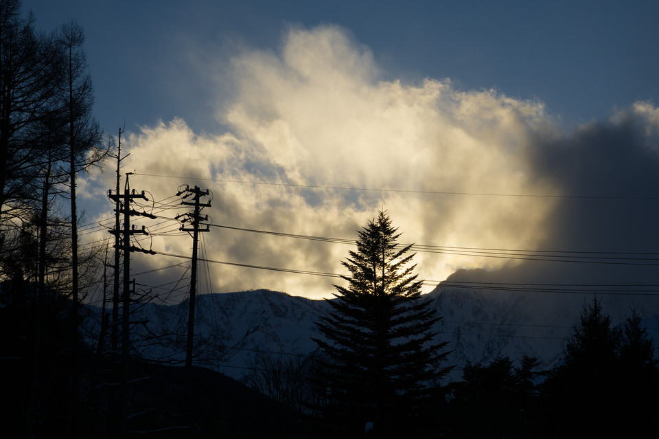 Hakuba - Sunset Silhouettes