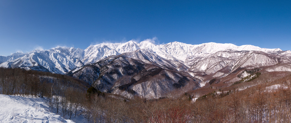 Iwatake - Ushiro Tateyama Range Panorama