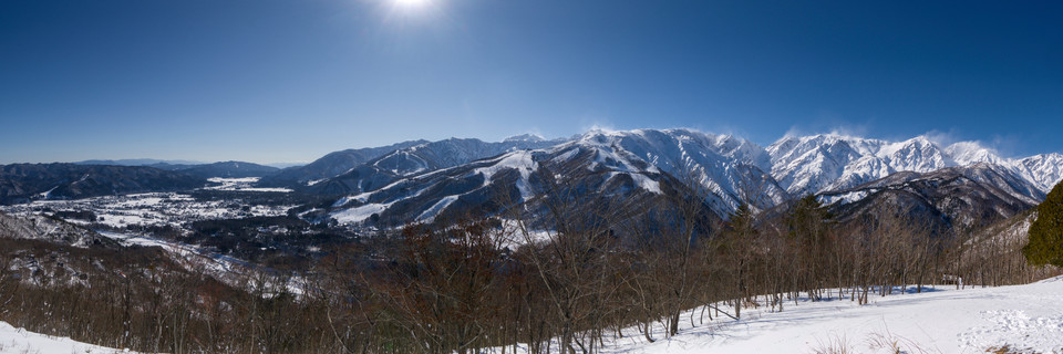 Iwatake - Ushiro Tateyama Range and Hakuba Panorama