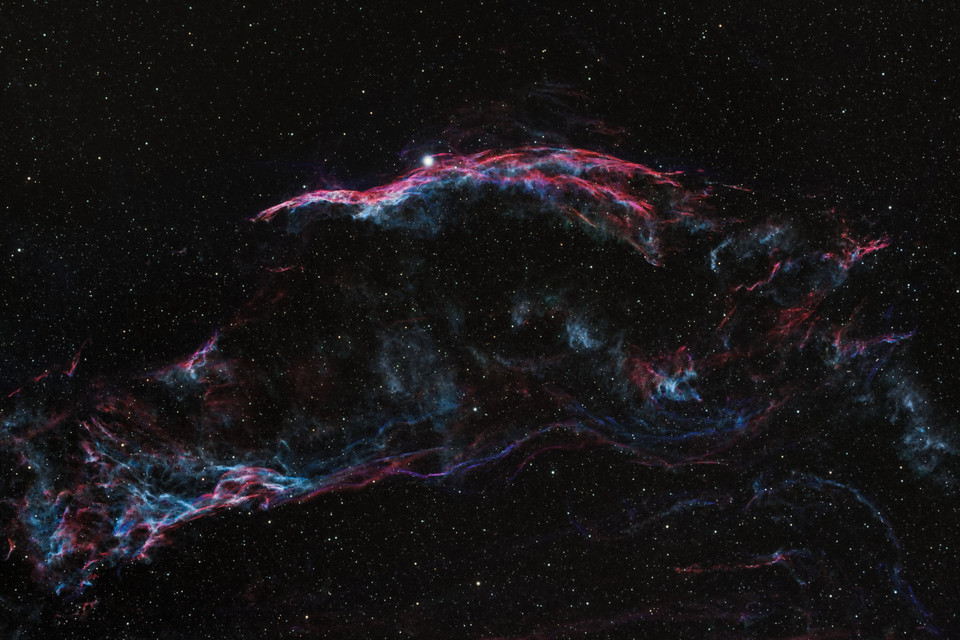 NGC 6960 - Veil Nebula in Narrowband