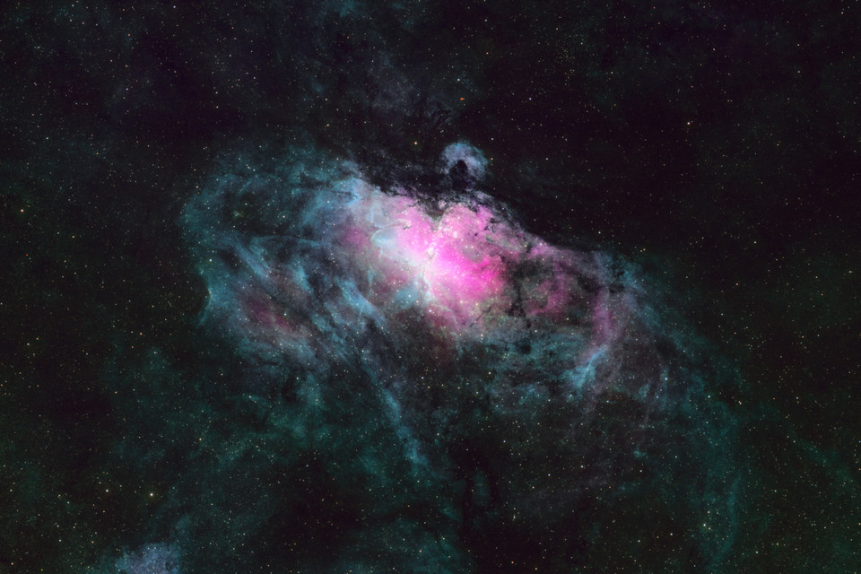 M 16   Eagle Nebula in Narrowband thumb