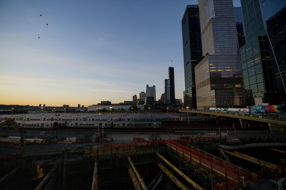 Hudson Yards - High Line Sunset III