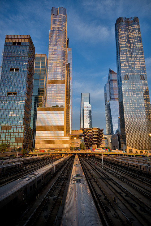 Hudson Yards - High Line Sunset IV