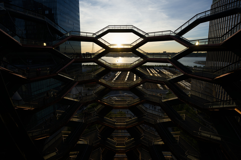 Hudson Yards - Vessel Sunset I