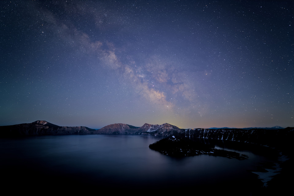 Crater Lake - Milky Way