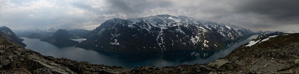 Besseggen - Lake Gjende Panorama