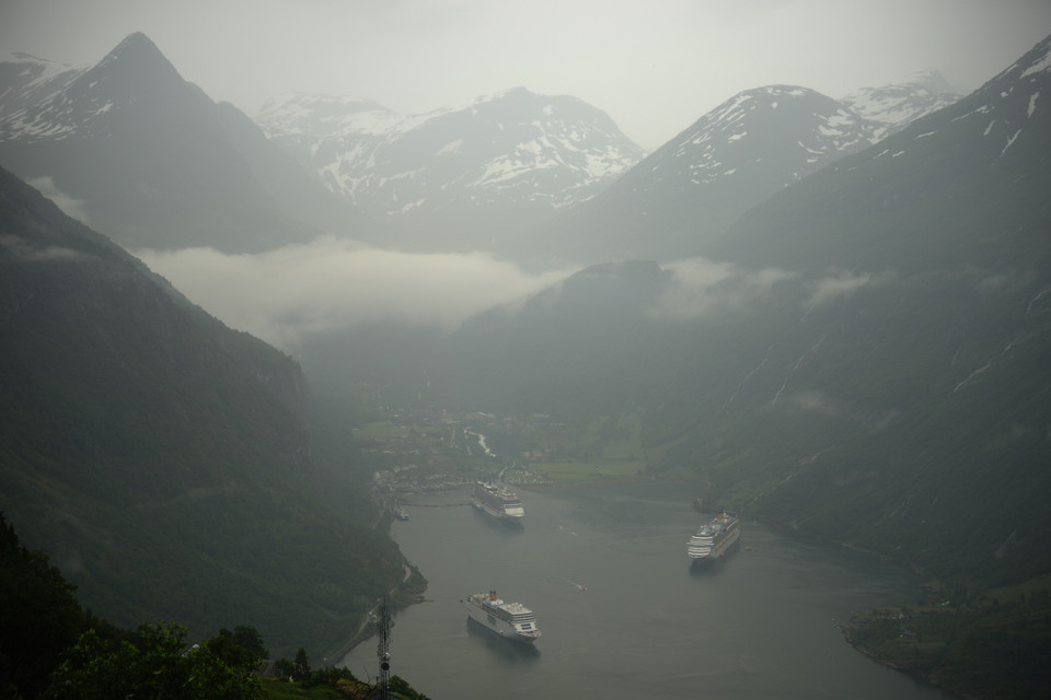 Geiranger - In Fog