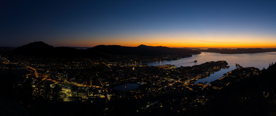 Bergen - Sunset Panorama II