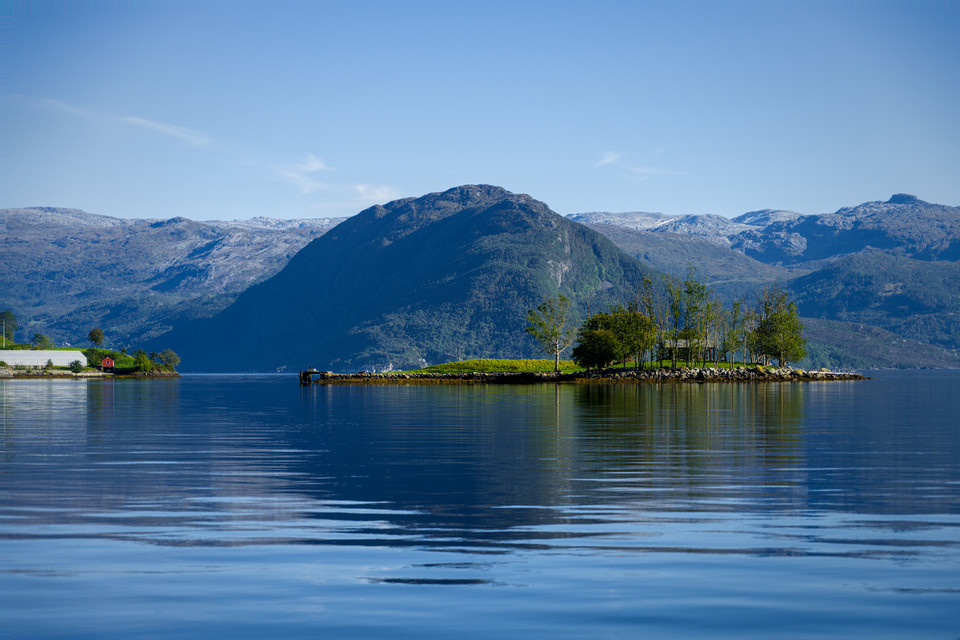 Hardangerfjord - Kvamsøy