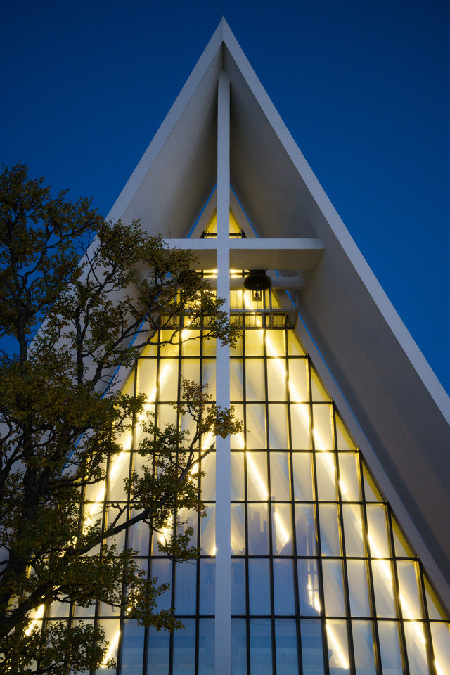 Tromsø - Arctic Cathedral at Night