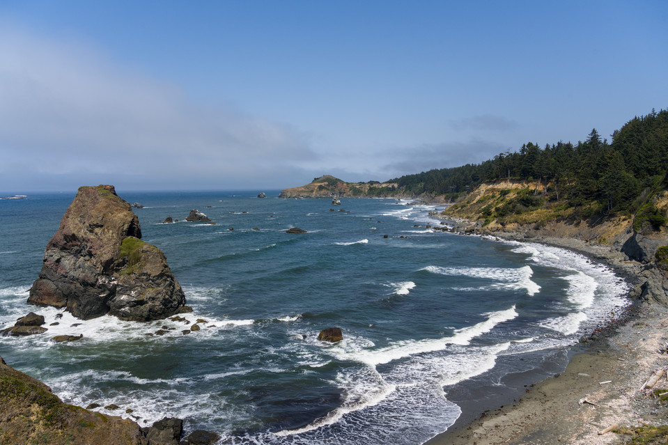 Highway 101 - Waves and Rocks