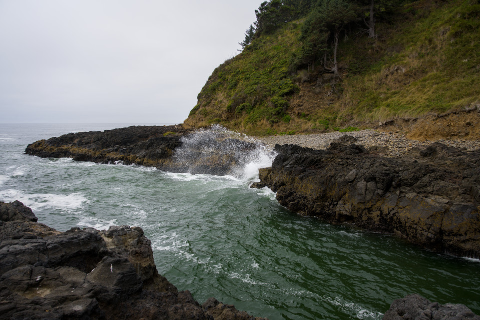 Cape Perpetua - Crashing Wave