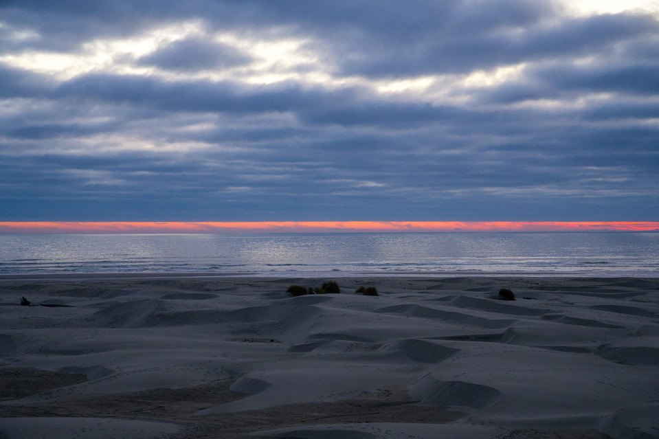 Newport - Sunset Behind Clouds