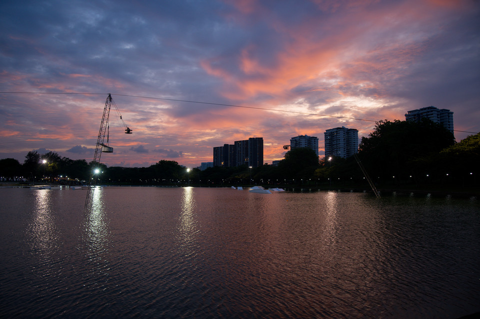 East Coast Park - Beach Sunset