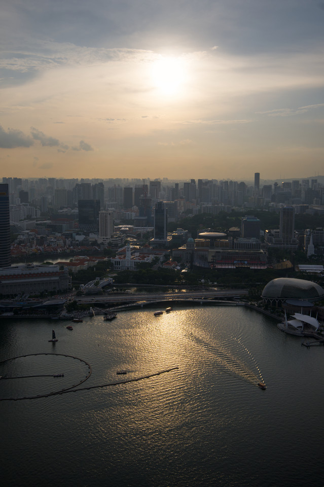Marina Bay Sands - City Sunset I